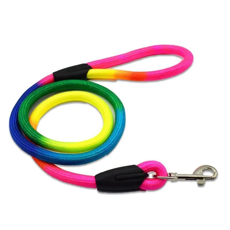 Nylon Rainbow Leash