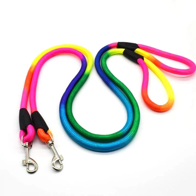 Nylon Rainbow Leash